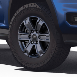 Platišče iz lahke zlitine 17" s 6 kraki, srebrne barve